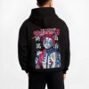 AKAFIST B.black hoodie male back view - Demon Slayer EU Store