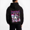 AKAZERO B.black hoodie male back view - Demon Slayer EU Store