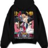 AKAZEX A.black hoodie flat back design - Demon Slayer EU Store