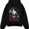 BTLMOD8 A.black hoodie flat back design - Demon Slayer EU Store