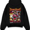 DOUMV3 A.black hoodie flat back design - Demon Slayer EU Store