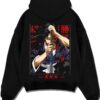 FINFORM A.black hoodie flat back design - Demon Slayer EU Store