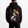 FINFORM B.black hoodie male back view - Demon Slayer EU Store