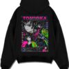 GIYHASH A.black hoodie flat back design - Demon Slayer EU Store