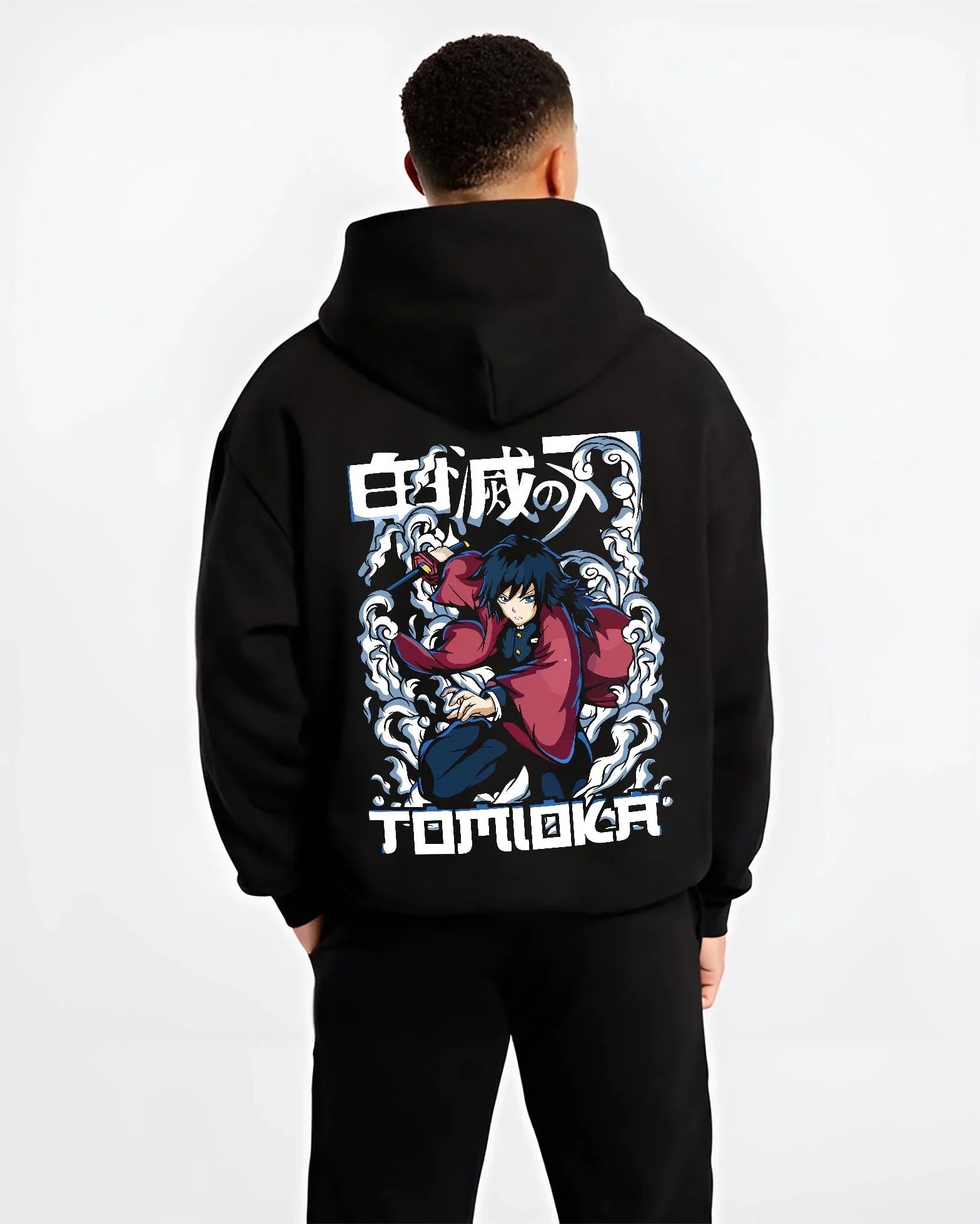 GIYUDS_B.black-hoodie-male-back-view GIYUDS B.black hoodie male back view - Demon Slayer EU Store