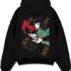 GIYUSW A.black hoodie flat back design - Demon Slayer EU Store