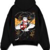 GYOMHSHR A.black hoodie flat back design - Demon Slayer EU Store