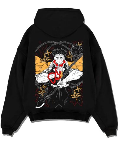 Gyomei Himejima Demon Slayer Hoodie Strong Pillar