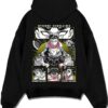 GYOMHSH A.black hoodie flat back design - Demon Slayer EU Store