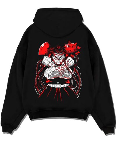Kimetsu no Yaiba Hoodie Gyomei Himejima Stone Strength