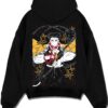 GYOPRAY A.black hoodie flat back design - Demon Slayer EU Store
