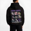 HASTRN B.black hoodie male back view - Demon Slayer EU Store