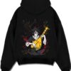 KAKINE A.black hoodie flat back design - Demon Slayer EU Store