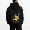 KAKINE B.black hoodie male back view - Demon Slayer EU Store