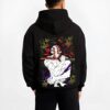 KOKUEYE B.black hoodie male back view - Demon Slayer EU Store