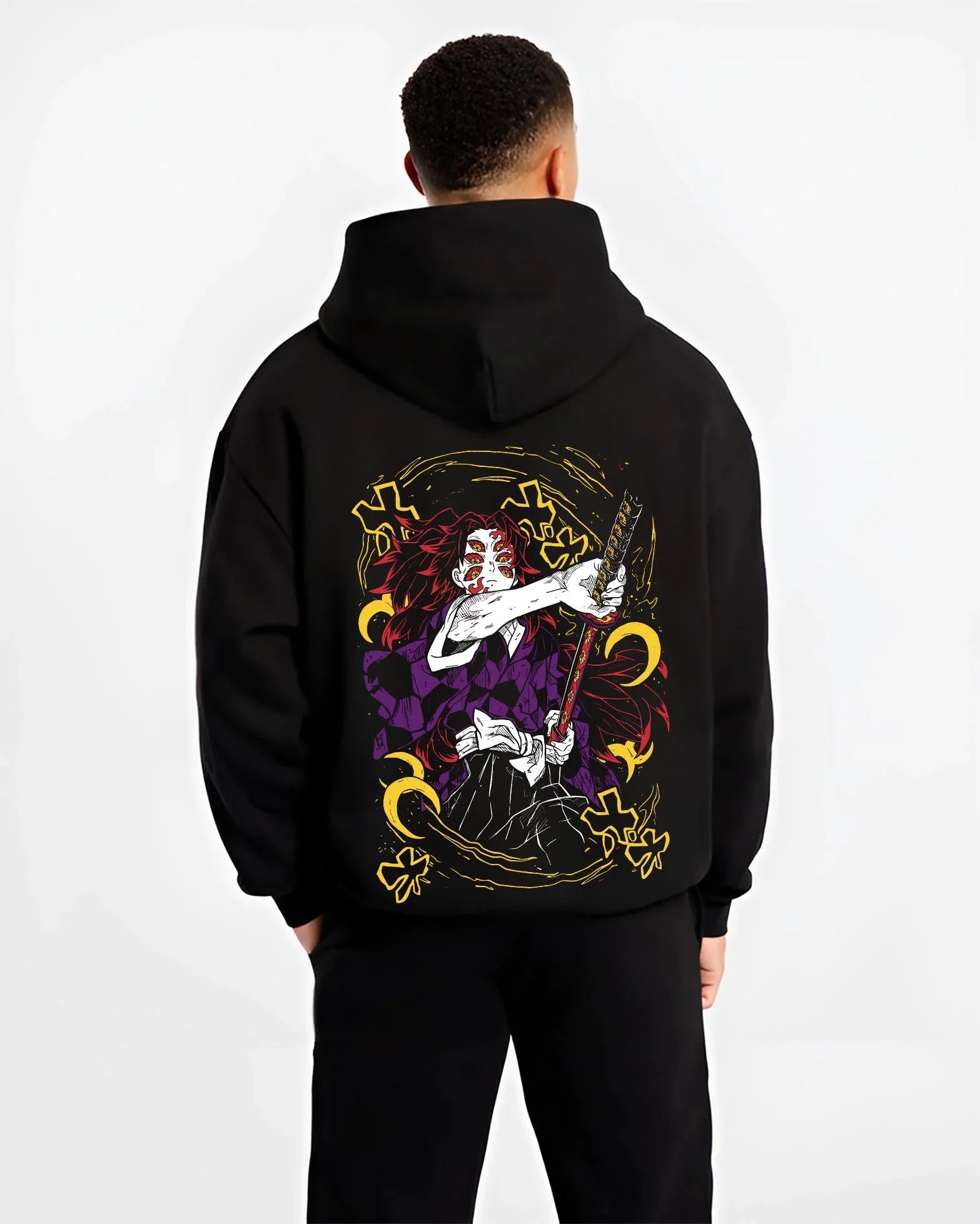 KOKUMO1_B.black-hoodie-male-back-view KOKUMO1 B.black hoodie male back view - Demon Slayer EU Store