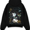MISTHS A.black hoodie flat back design - Demon Slayer EU Store