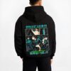 MISTYO B.black hoodie male back view - Demon Slayer EU Store