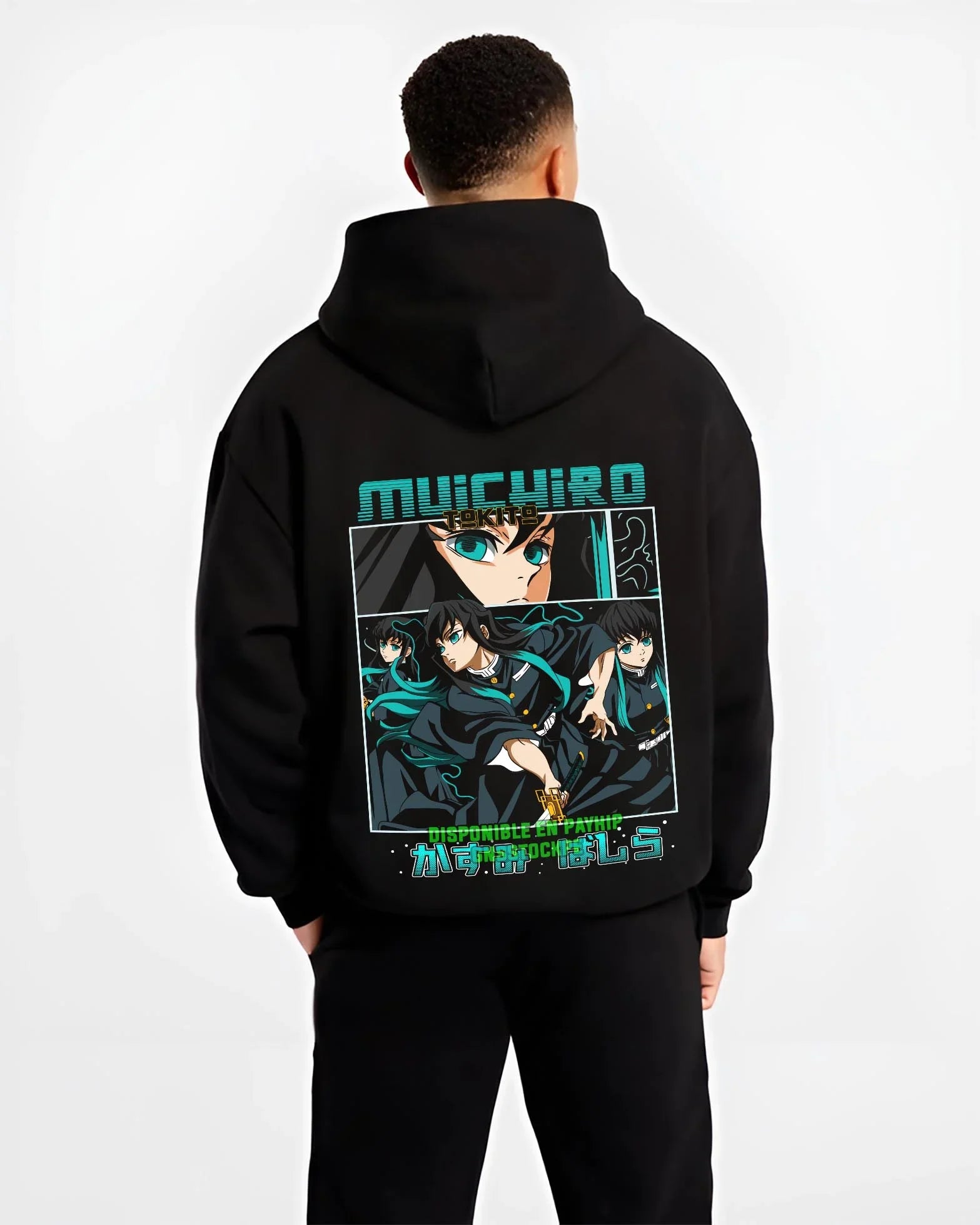 MISTYO_B.black-hoodie-male-back-view MISTYO B.black hoodie male back view - Demon Slayer EU Store