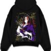 MOONBLD A.black hoodie flat back design - Demon Slayer EU Store