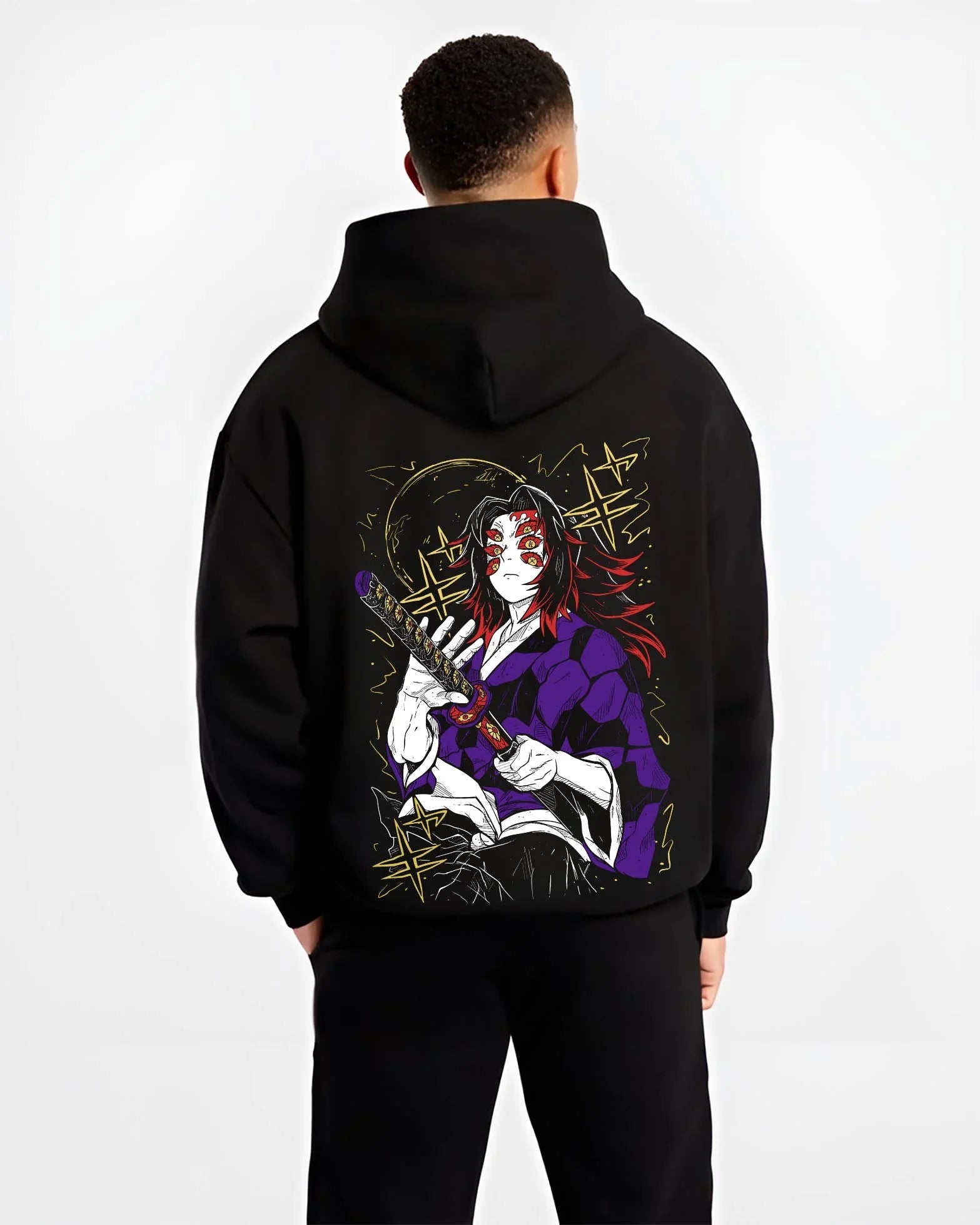 MOONBLD_B.black-hoodie-male-back-view MOONBLD B.black hoodie male back view - Demon Slayer EU Store