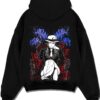 MUZKING A.black hoodie flat back design - Demon Slayer EU Store