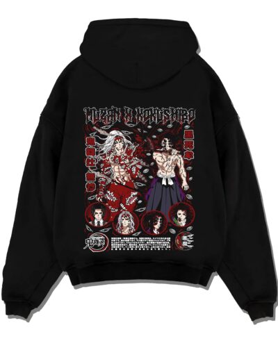 Muzan Kibutsuji Kimetsu no Yaiba Hoodie Throne Lord