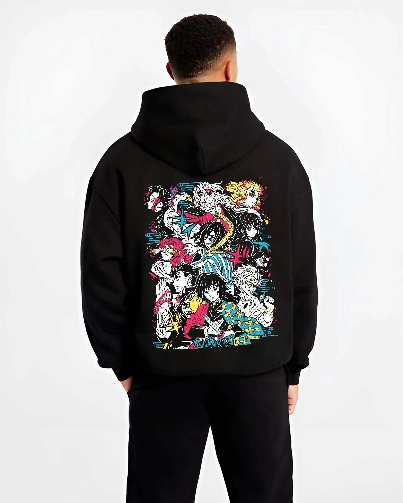 SLAYV9_B.black-hoodie-male-back-view SLAYV9 B.black hoodie male back view - Demon Slayer EU Store