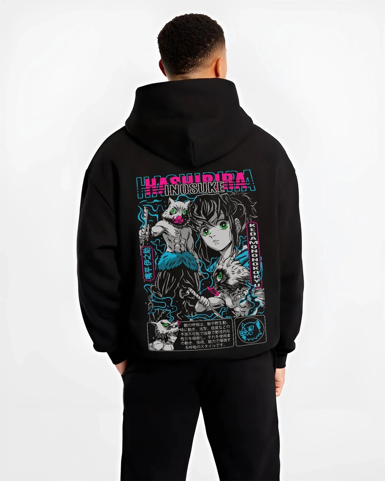 TANV2X_B.black-hoodie-male-back-view TANV2X B.black hoodie male back view - Demon Slayer EU Store
