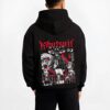 TRNSMUZ B.black hoodie male back view - Demon Slayer EU Store
