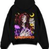 TWINMUN A.black hoodie flat back design - Demon Slayer EU Store