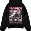 UZUISH A.black hoodie flat back design - Demon Slayer EU Store