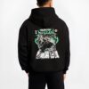 himejima demon slayer black hoodie male back view - Demon Slayer EU Store