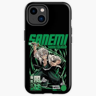 Sanemi Shinazugawa Wind Hashira Profile Iphone Case