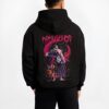 kokushibo demon slayer black hoodie male back view - Demon Slayer EU Store