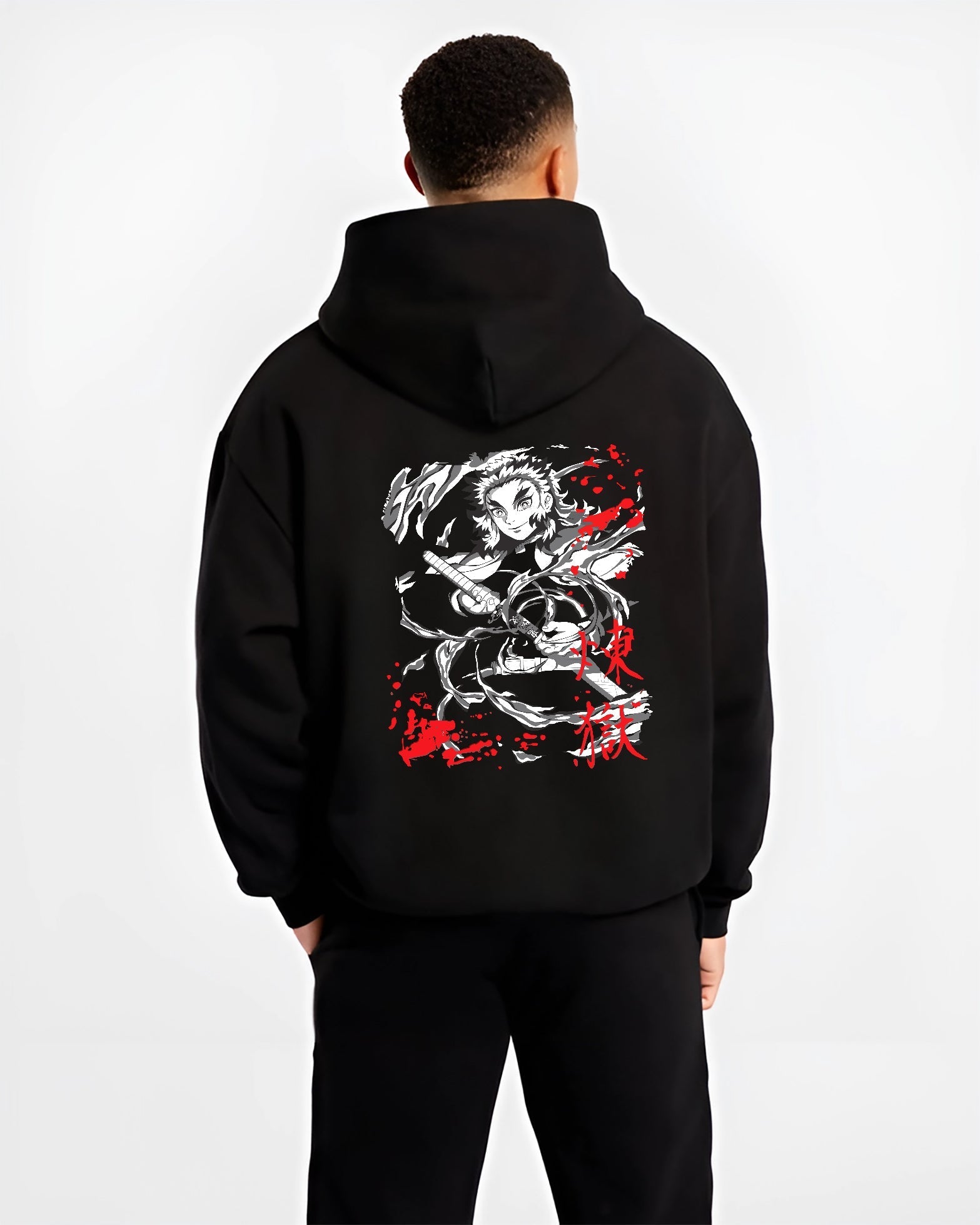 rengoku-demon-slayer-black-hoodie-male-back rengoku demon slayer black hoodie male back - Demon Slayer EU Store