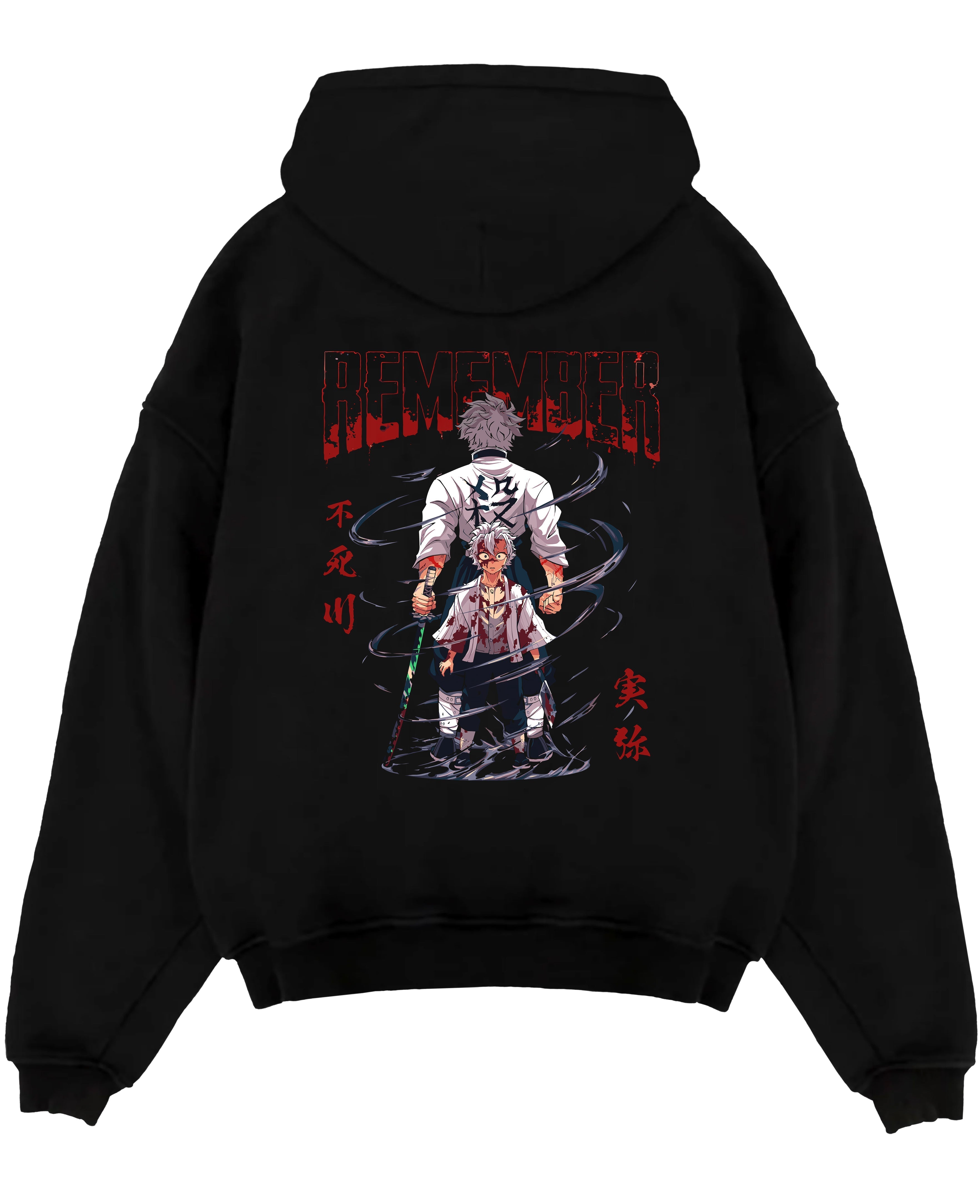 sanemi-demon-slayer-black-hoodie-flat-back-design sanemi demon slayer black hoodie flat back design - Demon Slayer EU Store