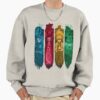ssrcooversized sweatshirtmens 01oatmeal heatherfrontsquare productx1000 - Demon Slayer EU Store