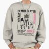 ssrcooversized sweatshirtmens 01oatmeal heatherfrontsquare productx1000 33 - Demon Slayer EU Store