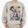 ssrcooversized sweatshirtmens 01oatmeal heatherfrontsquare productx1000 48 - Demon Slayer EU Store
