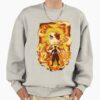 ssrcooversized sweatshirtmens 01oatmeal heatherfrontsquare productx1000 52 - Demon Slayer EU Store