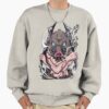 ssrcooversized sweatshirtmens 01oatmeal heatherfrontsquare productx1000 53 - Demon Slayer EU Store