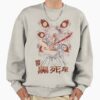 ssrcooversized sweatshirtmens 01oatmeal heatherfrontsquare productx1000 58 - Demon Slayer EU Store