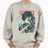 ssrcooversized sweatshirtmens 01oatmeal heatherfrontsquare productx1000 59 - Demon Slayer EU Store