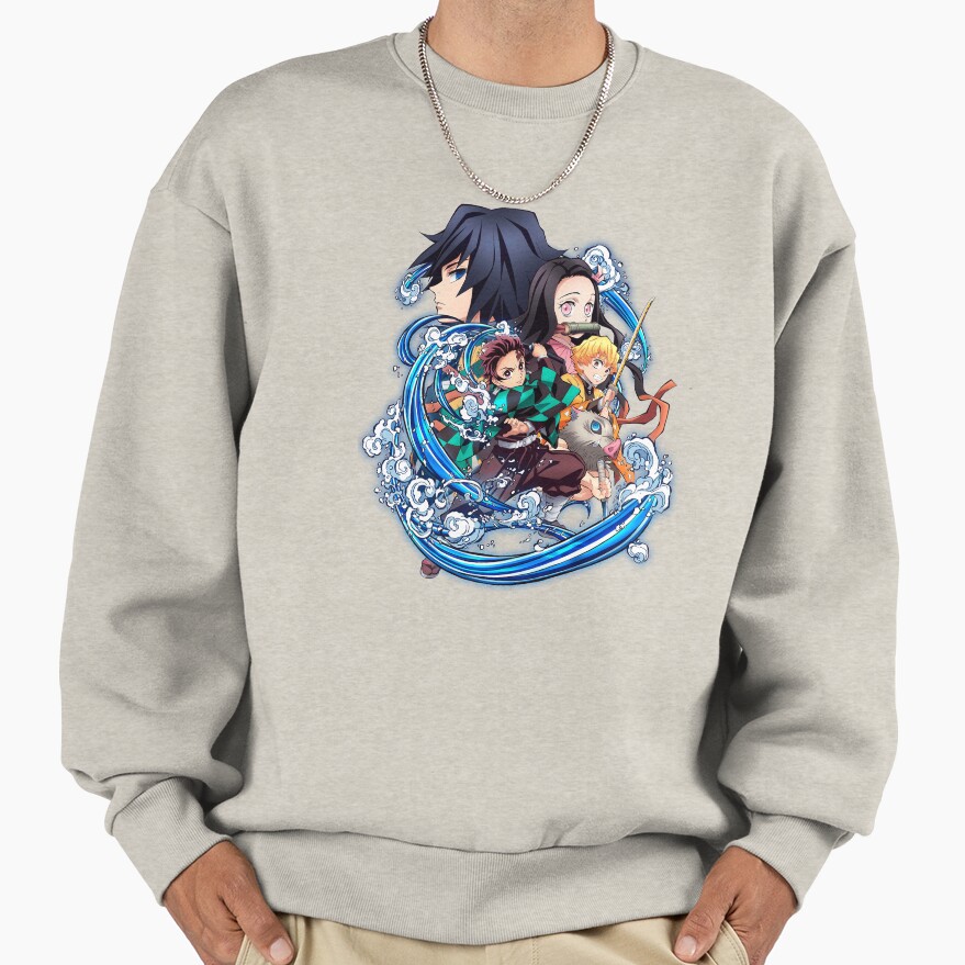 ssrcooversized_sweatshirtmens_01oatmeal_heatherfrontsquare_productx1000-62 ssrcooversized sweatshirtmens 01oatmeal heatherfrontsquare productx1000 62 - Demon Slayer EU Store