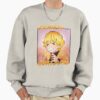 ssrcooversized sweatshirtmens 01oatmeal heatherfrontsquare productx1000 7 - Demon Slayer EU Store