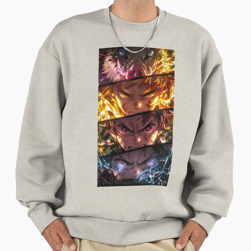 ssrcooversized_sweatshirtmens_01oatmeal_heatherfrontsquare_productx1000-74 ssrcooversized sweatshirtmens 01oatmeal heatherfrontsquare productx1000 74 - Demon Slayer EU Store