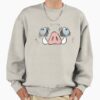 ssrcooversized sweatshirtmens 01oatmeal heatherfrontsquare productx1000 9 - Demon Slayer EU Store