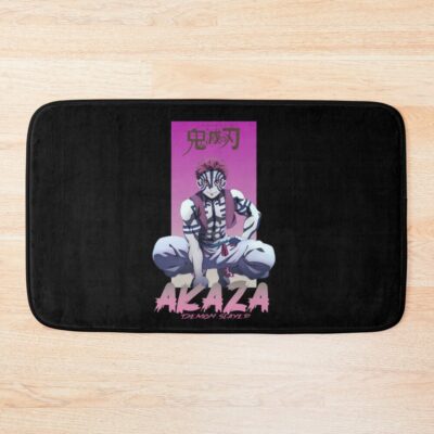 Demon Slayer Akaza Profile Bath Mat