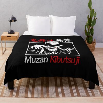 Muzan Kibutsuji Throw Blanket